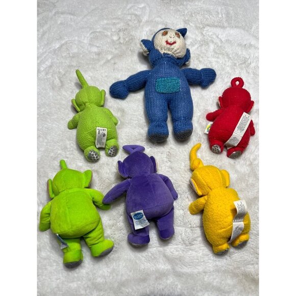 Playskool & Eden 1998 Teletubbies Dipsy, Laa Laa, Timmy Winky plush - Picture 8 of 8